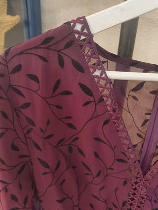 Vestido morado sin usar