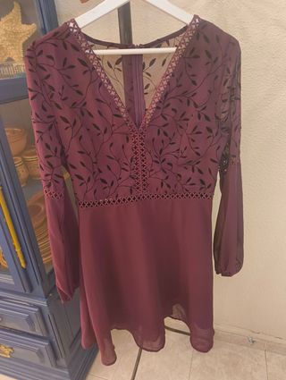 Vestido morado sin usar