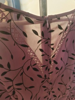 Vestido morado sin usar