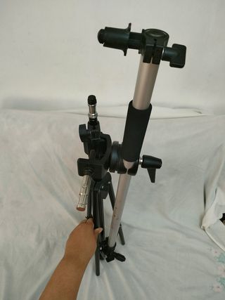 Soporte trípode fotografía