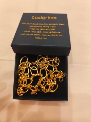 Collar y pulsera de oro18k 