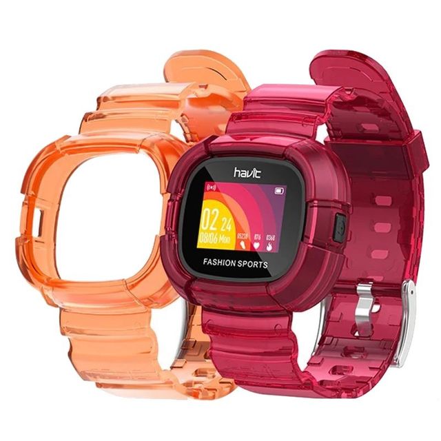 Orologio sportivo Havit M90 - Rosso e Arancione sigillato