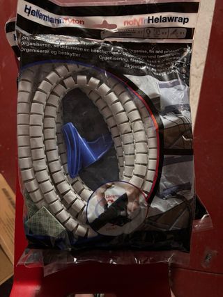 4 Organizador de cables HellamannTyton HelaWrap -