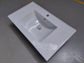LAVABO MUEBLE DE BAÑO PORCELANA BLANCO