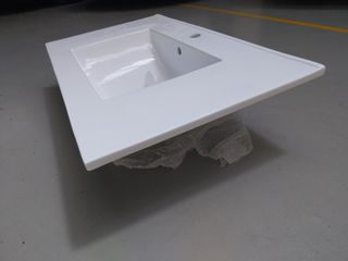 LAVABO MUEBLE DE BAÑO PORCELANA BLANCO