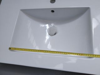 LAVABO MUEBLE DE BAÑO PORCELANA BLANCO