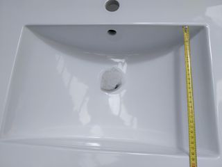 LAVABO MUEBLE DE BAÑO PORCELANA BLANCO