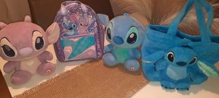 Lote de 4 muñecos luminosos Stitch
