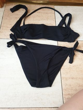 Bikini Calzedonia negro XS