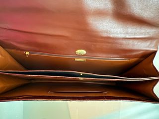 Maletín Piel Cocodrilo marrón