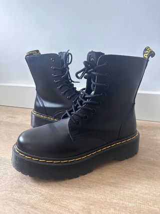 Botas Dr. Martens negras plataforma 39