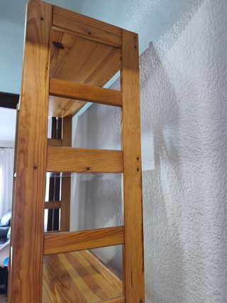 Estantería madera maciza 6 baldas