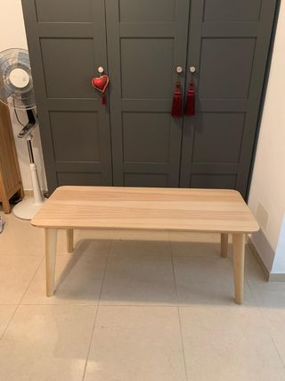 Mesa baja Ikea Lisabo 118x50 cm