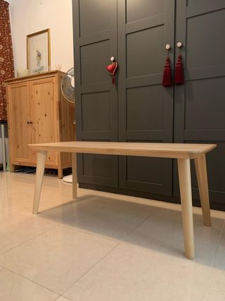 Mesa baja Ikea Lisabo 118x50 cm