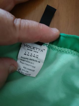 Costume mare verde viola