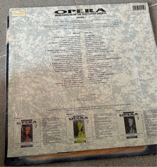 Vinilo Ópera - Grandes Obras