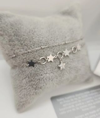 Pulsera Lotus Silver plata Swarovski