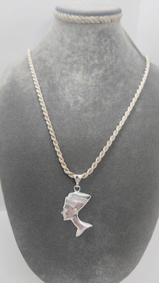 Collar Nefertiti plata 925