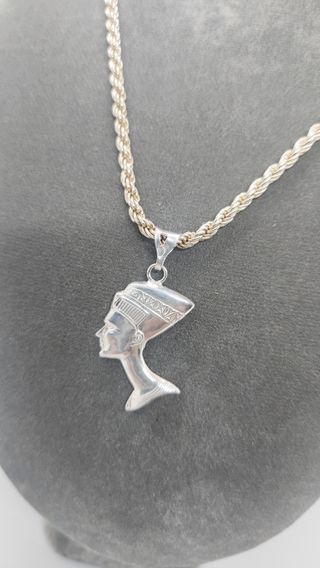 Collar Nefertiti plata 925