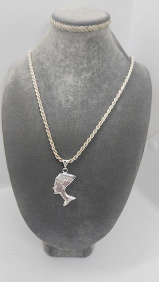Collar Nefertiti plata 925