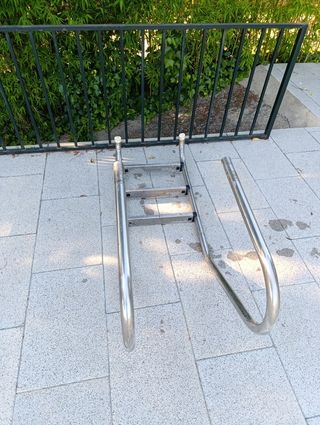 Escalera piscina metalica
