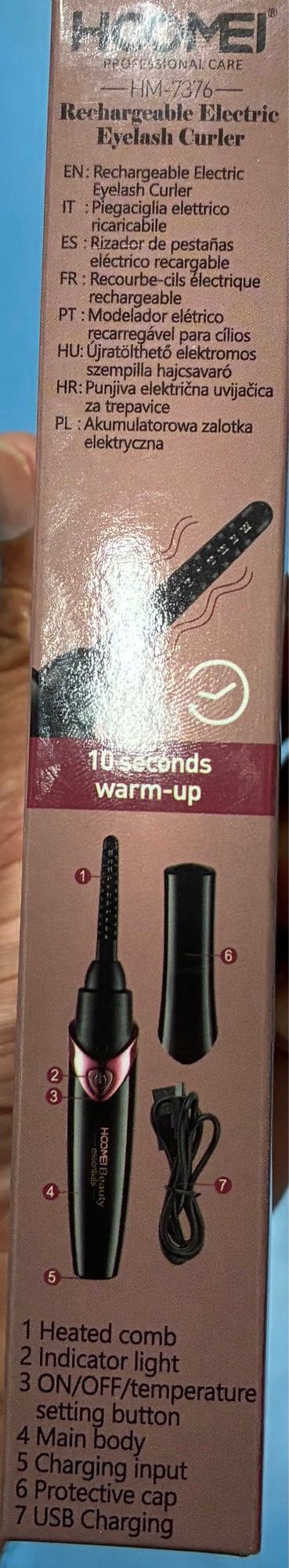 Rizador de pestañas HOOEI HM-7376