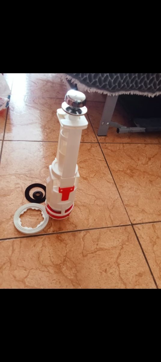 Mecanismo descarga wc blanco