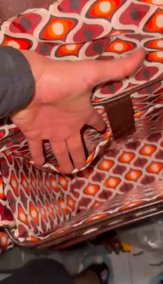 Bolso bandolera Smile vintage