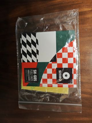 Casco moto Shiro SH605 Gris mate.