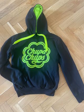 Sudadera Chupa Chups - Negra/Verde