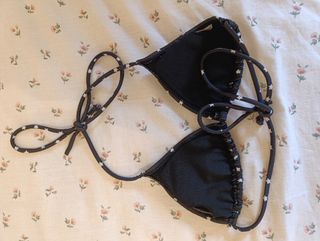 Bikini negro y blanco