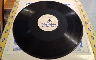 DOBLE LP de Peter Gabriel: "At The Roxy" (1977)