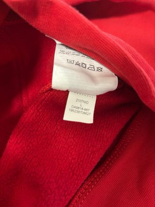Sudadera Jordan roja L - Poco uso