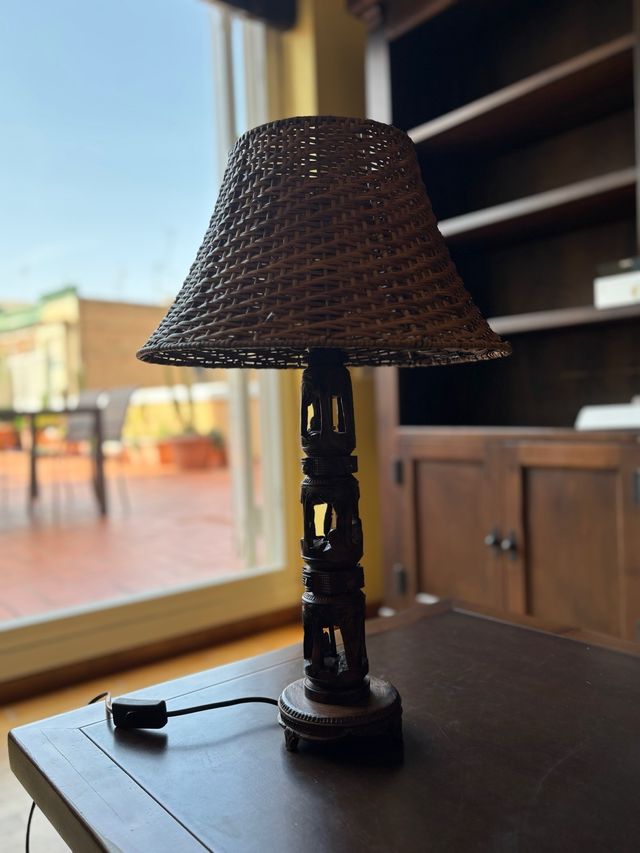 Pareja de tallas artesanales Madagascar