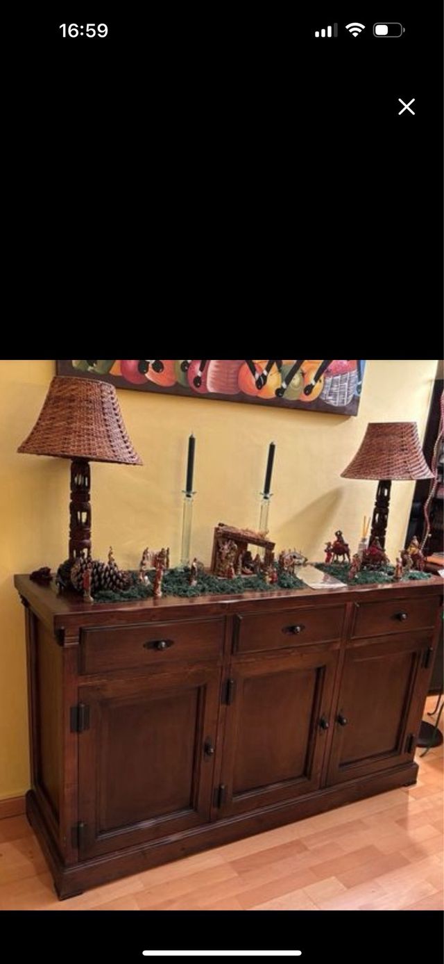 Pareja de tallas artesanales Madagascar