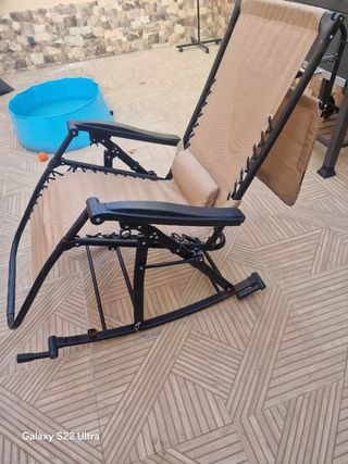 Hamaca mecedora jardín - Plegable