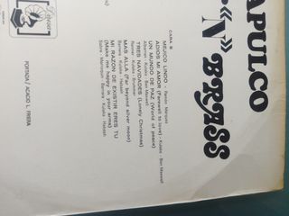 Vinilo Acapulco Rock'n'Brass