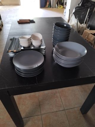 Servizio Sushi 6 Persone - Ceramica Legno