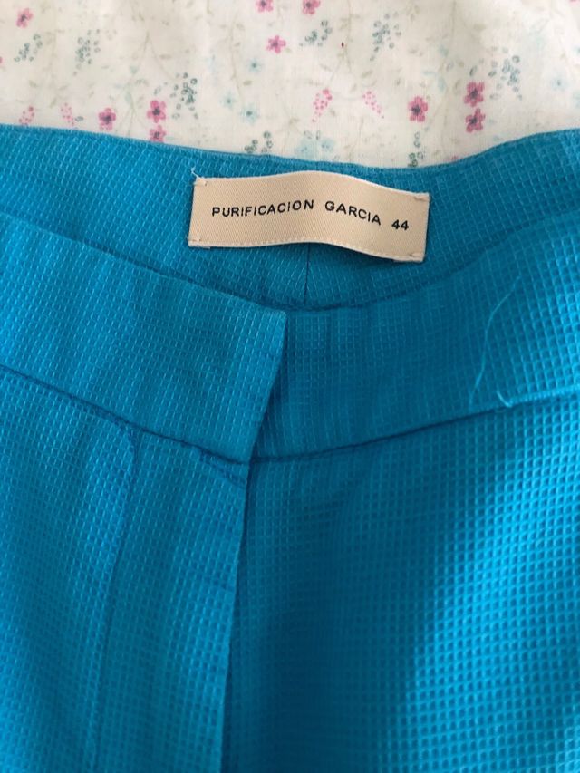 Pantalones turquesa - entretiempo