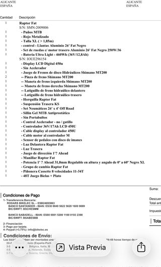 Bicicleta eléctrica plegable Bikelec Fat e-Bike