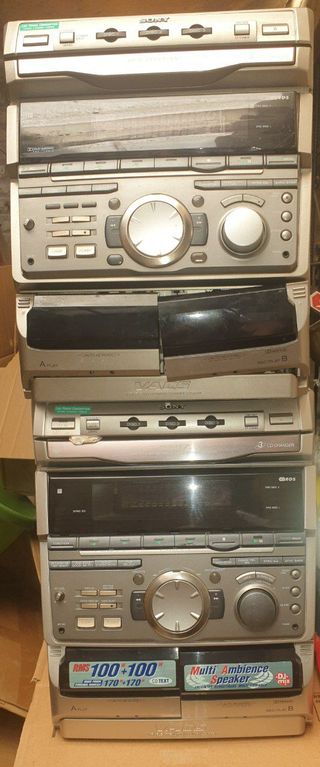 Minicadenas Sony RXD7 & RXD10AV
