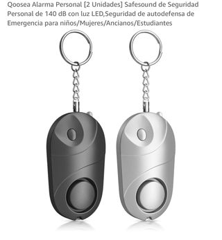 NUEVAS Alarma Personal 140dB (2 unid)
