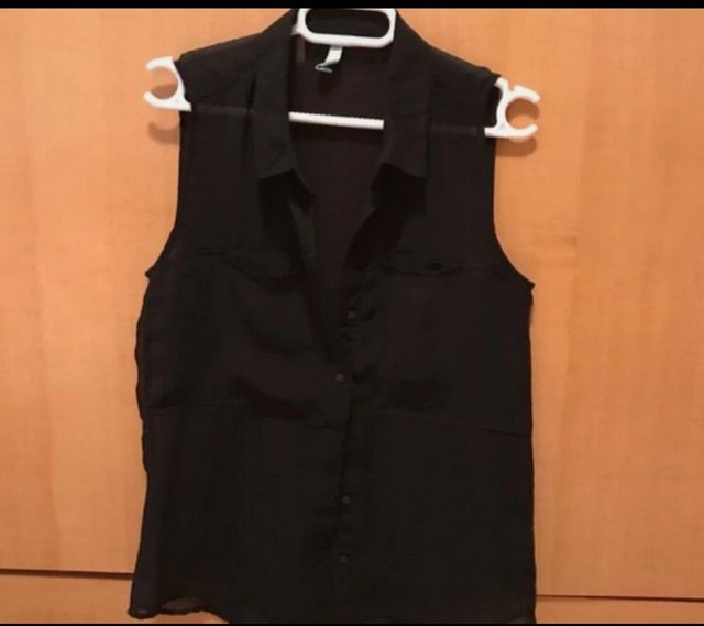 Camisa negra Bershka - Talla M