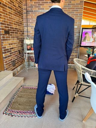Traje hombre azul marino Álvaro moreno