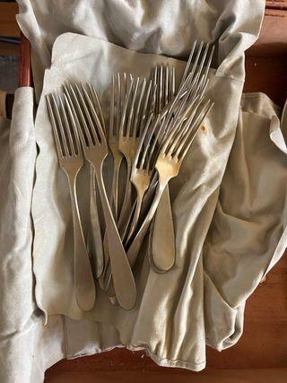 forchette e cucchiai vintage