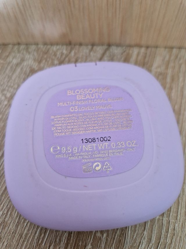 Blush KIKO - tons marrons