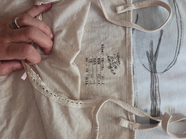 Pijama Joules beige - M/38/10