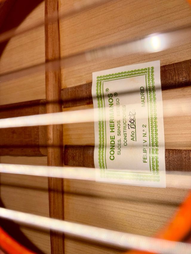 guitarra conde hermanos