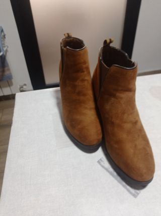 Botines marrón - talla 37