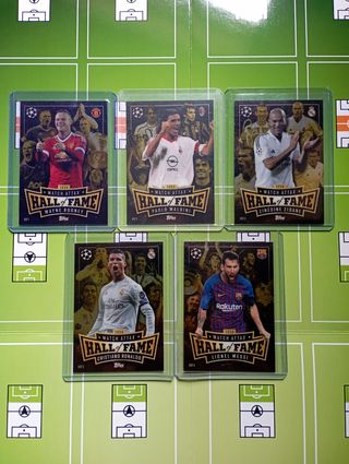 Lote 5 Hall of Fame de Match Attax Euro 2024-25